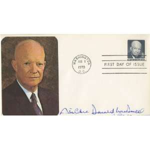  Aeneas MacDonnell WWII British Ace Autographed FDC 
