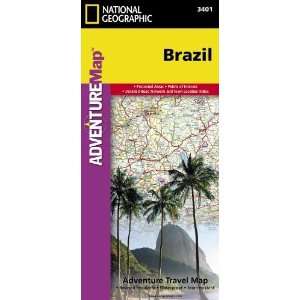   Brazil (Adventure Map (Numbered)) [Map] National Geographic Maps