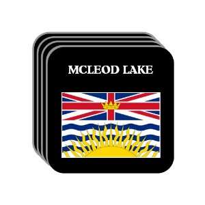  British Columbia   MCLEOD LAKE Set of 4 Mini Mousepad 