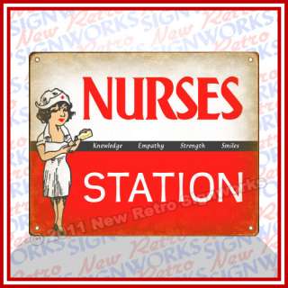 Nurses Station SIGN Nursing Hospital ER ICU RN LVN LPN  