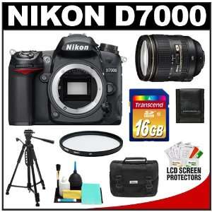  Nikon D7000 Digital SLR Camera Body with 24 120mm f/4 G VR 