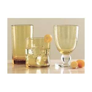  TAG bubble glass tumbler, wheat: Kitchen & Dining