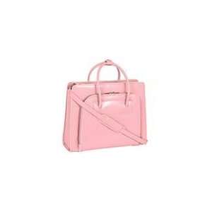   Lake Forest Italian Leather Ladies Briefcase   Pink: Office Products