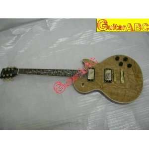   natural with flamed fingerboard electric guitar Musical Instruments