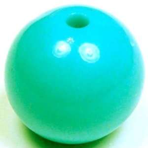  Turquoise Plastic Opaque Beads (20 pcs) 18mm 044506 Arts 