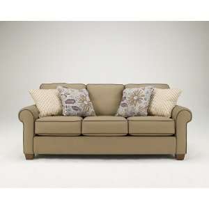  Sophia Khaki Sofa By Ashley Furniture & Decor