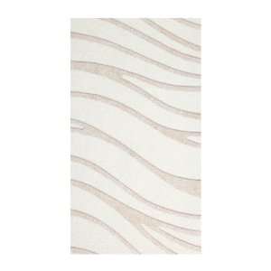   Patio Textured Horizontal Waves Wallpaper, Cream/Tan