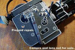 BOLEX H16 CAMERA REPAIR AND SERVICE.  