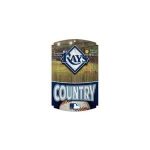  Tampa Bay Rays MLB Wood Sign: Sports & Outdoors
