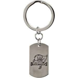  NFL Tampa Bay Bucs Logo Stainless Steel Keychain Jewelry