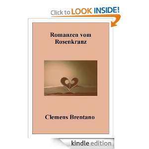   Index) (German Edition) Clemens Brentano  Kindle Store