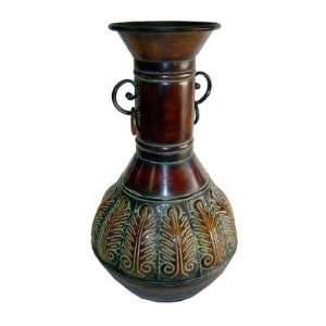  19 Tall Vase in Tuscan Bronze: Patio, Lawn & Garden