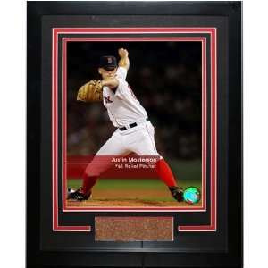  Justin Masterson #63 Red Sox Feel The Game Framed 