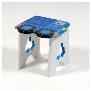 Blue Truck Stool 