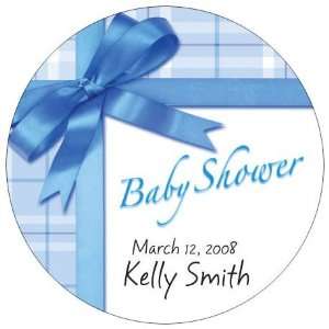Wedding Favors Blue Gift Wrap Baby Shower Design Personalized Travel 