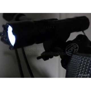 Tactical 3w Strobe LED Flashlight Picatinny Mount Rifle 817081010053 