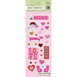  K&Company Sweet Heart Mini Accents Arts, Crafts & Sewing