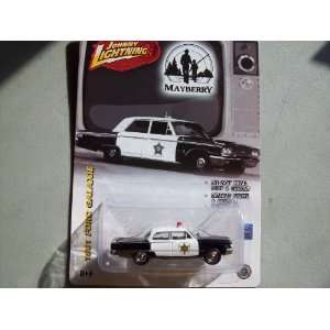   Lightning 1961 Ford Galaxie Mayberry Sheriff Patrol Car: Toys & Games