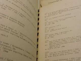   Book Listing of Exonumia Shreveprt & Bossier 1974 Softcover Nice(b37