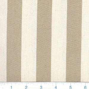  54 Wide Twill Stripe Khaki Fabric By The Yard: Arts 