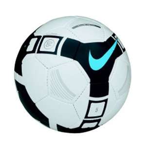  Nike Total 90 Club Team Soccer Ball   White/Charcoal 