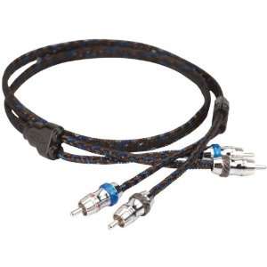   HeXaD 9 Feet 2 Channel Twisted Rca With Metal Barrels: Car Electronics