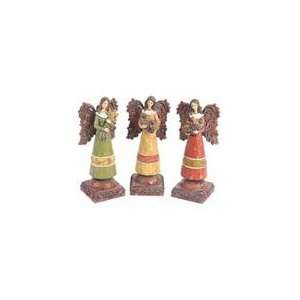   Country Rustic Thanksgiving Fall Harvest Angel Figures