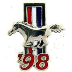  Mustang 98 Logo Pin 1 Arts, Crafts & Sewing