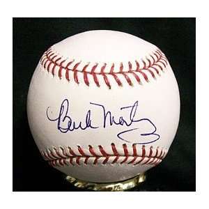 Buck Martinez Autographed Baseball   Autographed Baseballs 