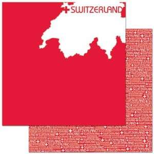  Passports Switzerland 12 x 12 Double Sided Paper Office 