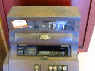 National Cash Register Wood 1080 S613690FF AS IS  