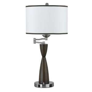  Connection Power Outlet Swing Arm Desk Lamp: Home 