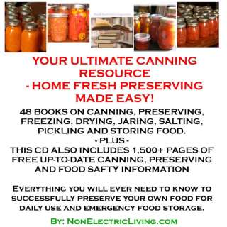 Lot of 48 Books YOUR ULTIMATE CANNING RESOURCE Survival  