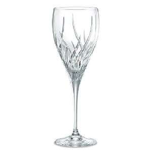 PAIR WATERFORD MARQUIS SUMMER BREEZE WHITE WINE GLASSES  