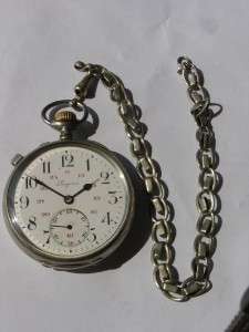 Antique Longines Railroad approved pocket watch c1900s  