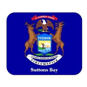  US State Flag   Suttons Bay, Michigan (MI) Mouse Pad 