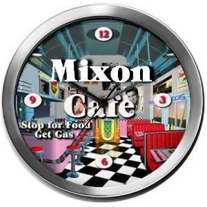 MIXON 14 Inch Cafe Metal Clock Quartz Movement  Kitchen 
