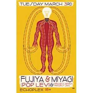  Fujiya & Miyagi   Posters   Limited Concert Promo