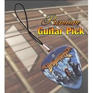  DragonForce (2) Premium Guitar Pick Phone Charm: Musical 