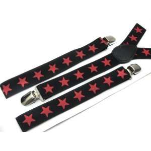  Red Star Braces Suspender 