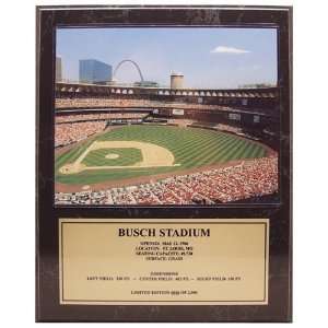    MLB Cardinals / Busch Stadium Stadium Plaque: Sports & Outdoors