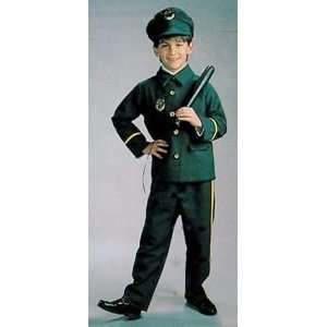    Policeman Deluxe Child Costume Size 12 14 Large: Toys & Games