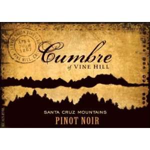  2006 Cumbre Santa Cruz Mountains Pinot Noir 750ml Grocery 