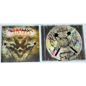   : Hatebreed Autographed Signed Supremacy CD & Proof: Everything Else