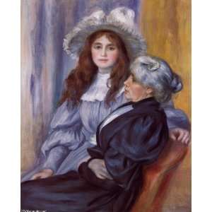     32 x 40 inches   Berthe Morisot and Her Daug