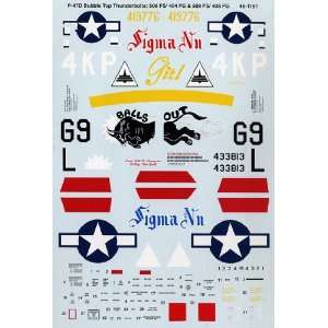    Balls Out / Sigma Nu Girl (1/48 decals) Toys & Games