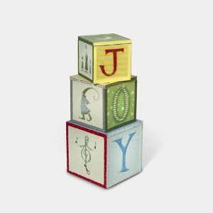  Department 56 Krinkles Set Of 3 Nested Joy Christmas Boxes 