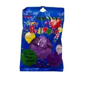  Helium Quality 15 Count Lavender Colored Latex Balloons: Toys & Games