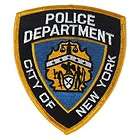 New York City Police Dept. Shoulder Patch