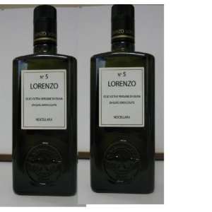 Lorenzo N.5 Extra Virgin Olive Oil, 2 x500ml, Sicily:  